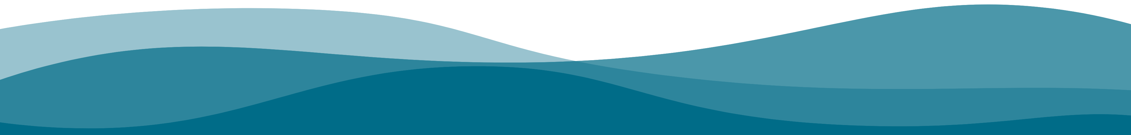 3 layered blue curved lines with different opacities