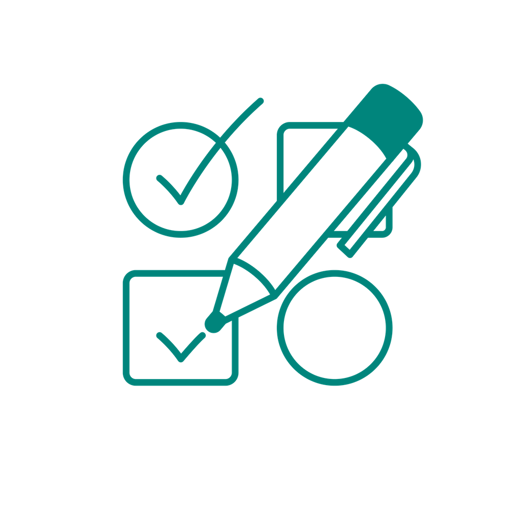 Shared decision making icon